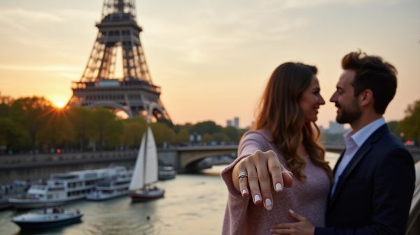Organiser une demande en mariage réussie à Paris